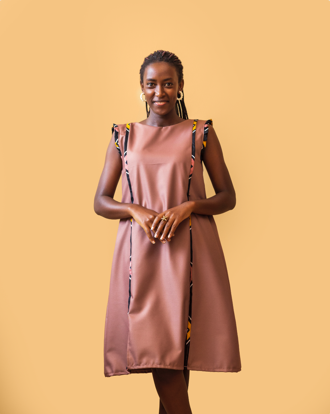 Ella Breastfeeding Dress In Mauve