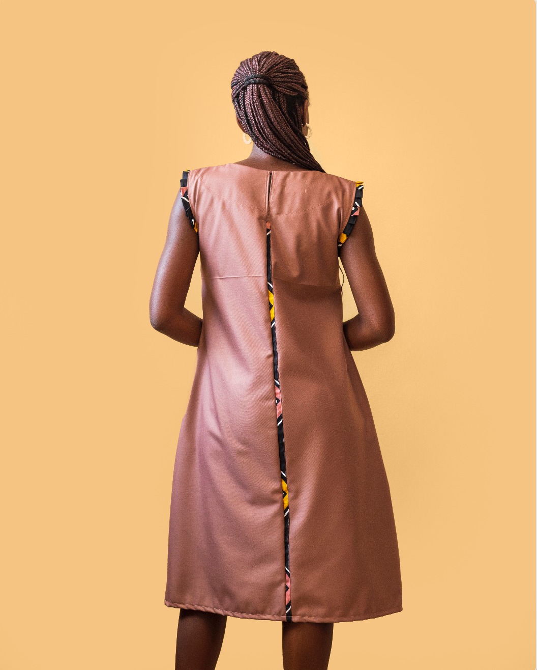 Ella Breastfeeding Dress In Mauve