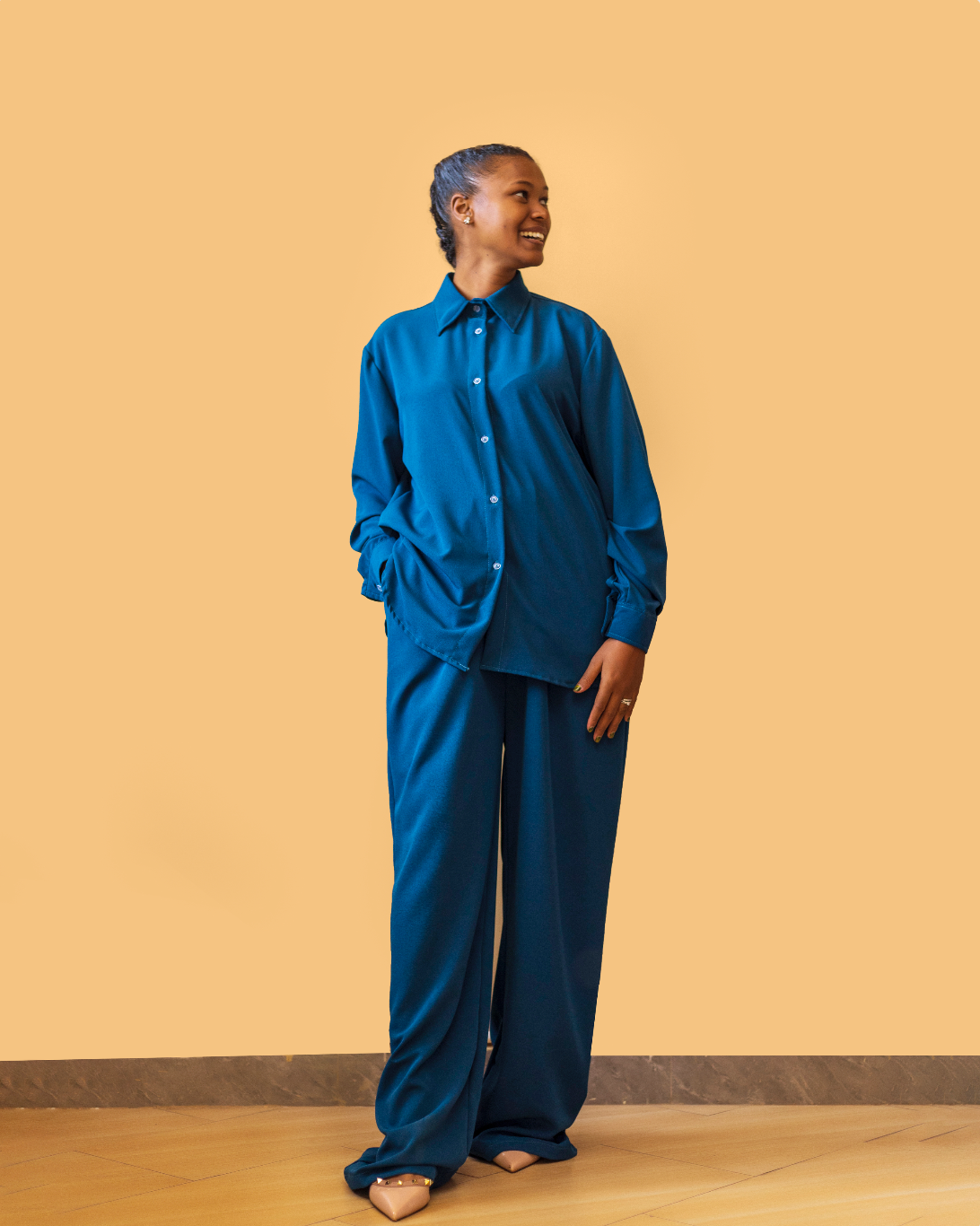 Ahvi 2 Piece Set In Teal