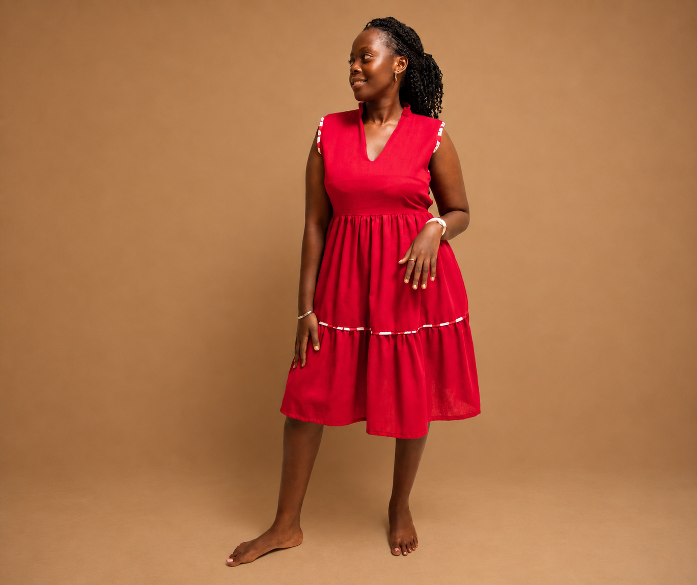 Ajei Tiered Dress
