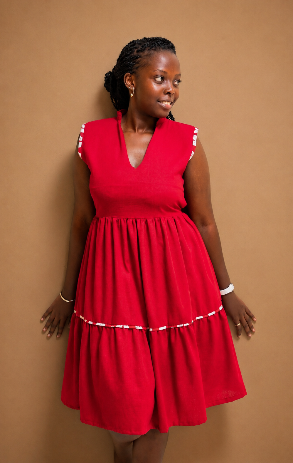 Ajei Tiered Dress