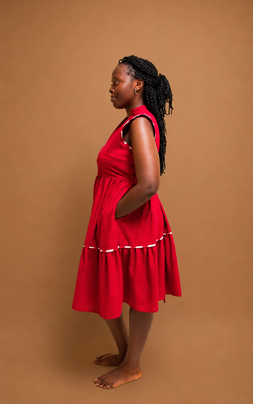 Ajei Tiered Dress