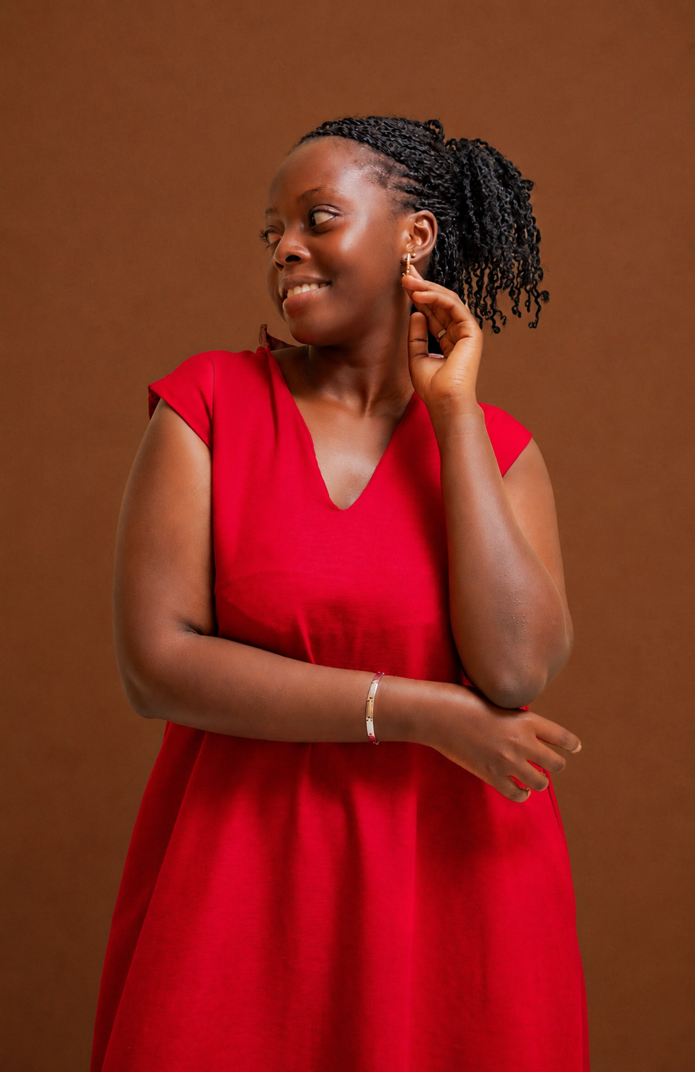 Ajei V-Neck Maxi Dress