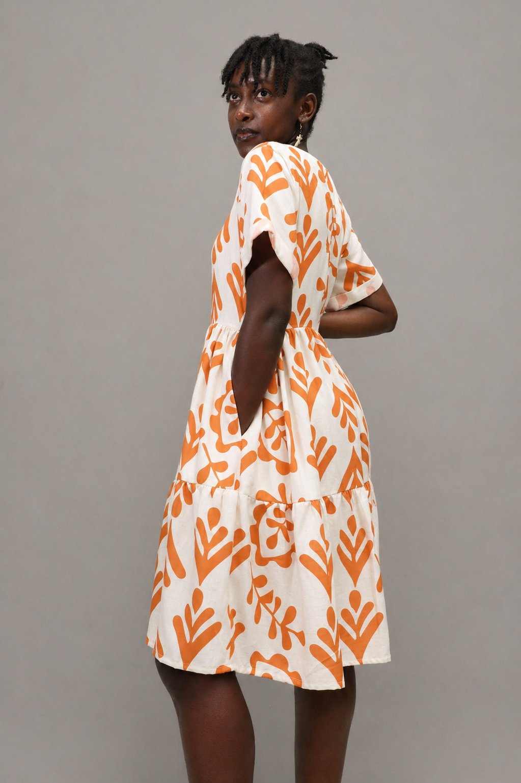 Lani Linen Blend Dress