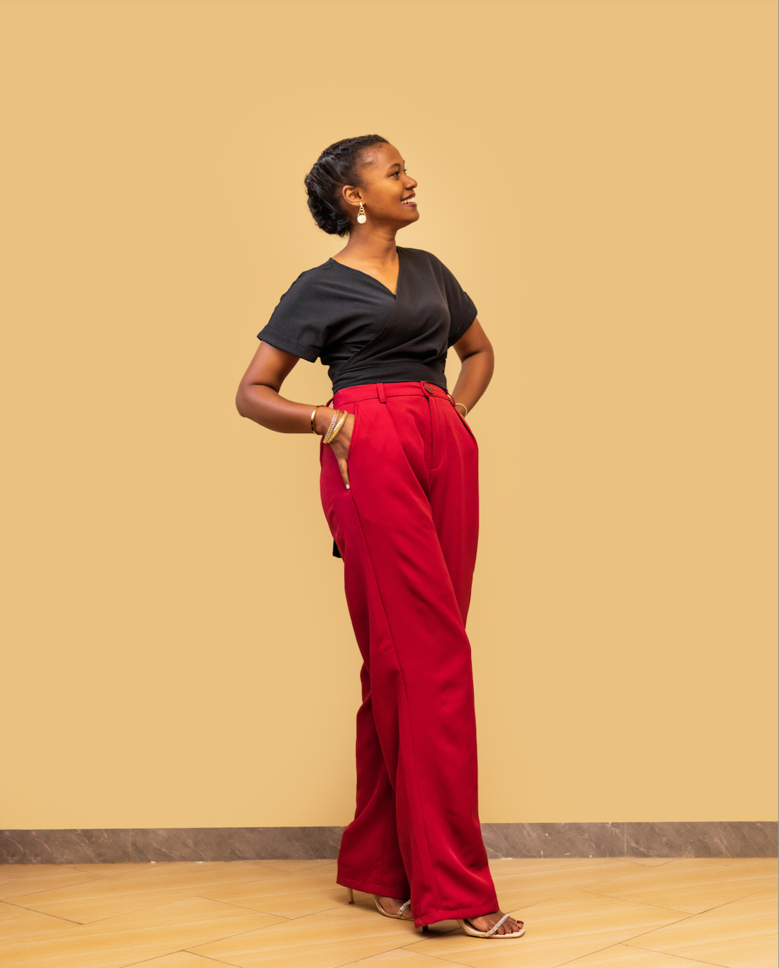 Nila - Malia 2 Piece In Maroon